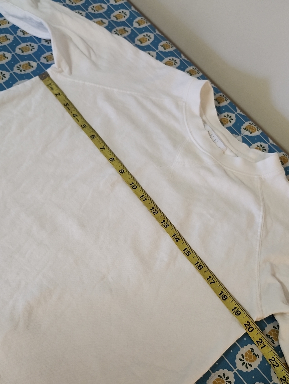 Lake Women's Sweatshirt Tunic Top Raglan Pajama Soft Cotton Loungwear Small - Picture 6 of 8